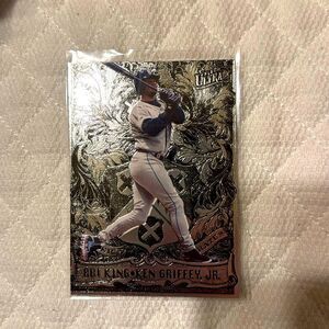 1997 fleer ultra rbi king ken griffey jr. #7 mint condition